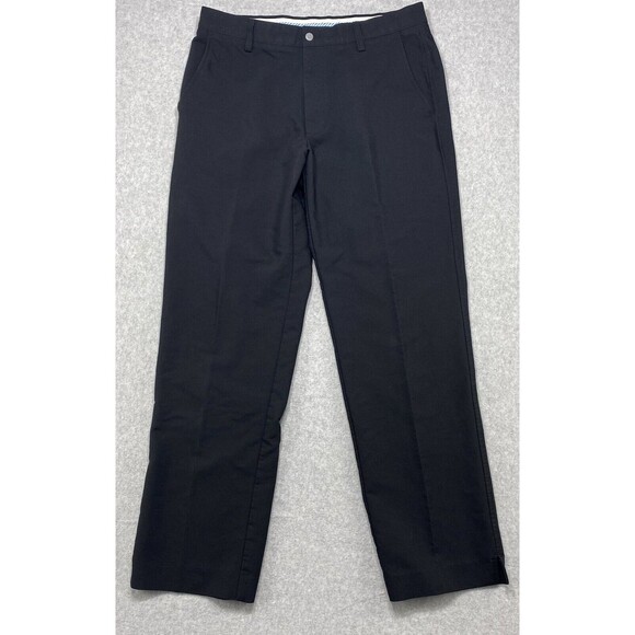 Foot Joy Pants Men 35x34* (34x32) Black Golf Performance Stretch Casual Preppy A - Picture 1 of 10